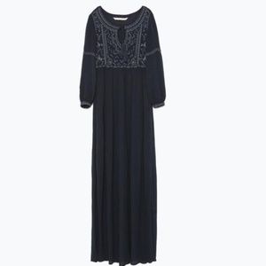 ZARA Basics Maxi Dress